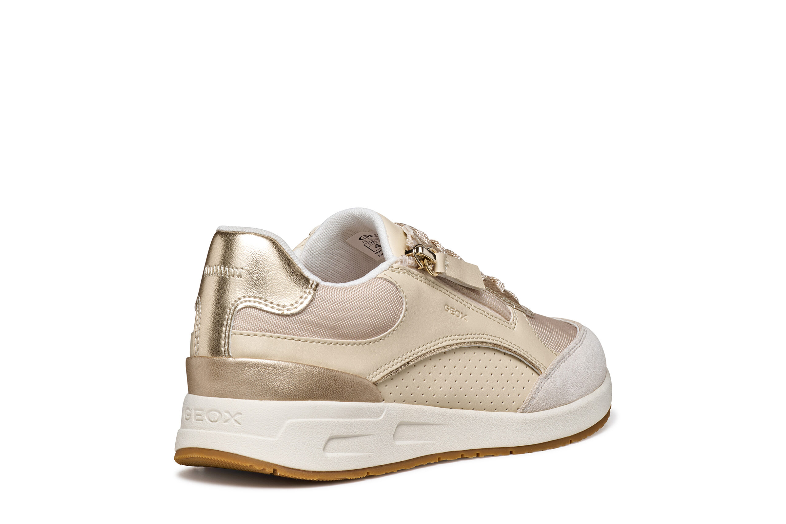Geox Bulmya D65NQB 054AC C1S2L Μπεζ Γυναικεία Sneakers - Image 5