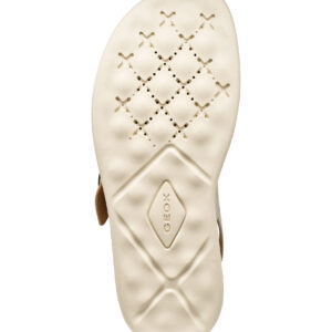 Geox Xand 2s D65PAA 0439B C5V9B Μαύρα/Μπεζ Γυναικεία Πέδιλα