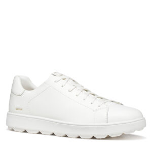 Geox Spherica ECUB-1 U65EKC 00085 C1000 Λευκά Ανδρικά Sneakers
