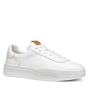 Geox Dynamia U65MZA 00085 C1000 Λευκά Ανδρικά Sneakers