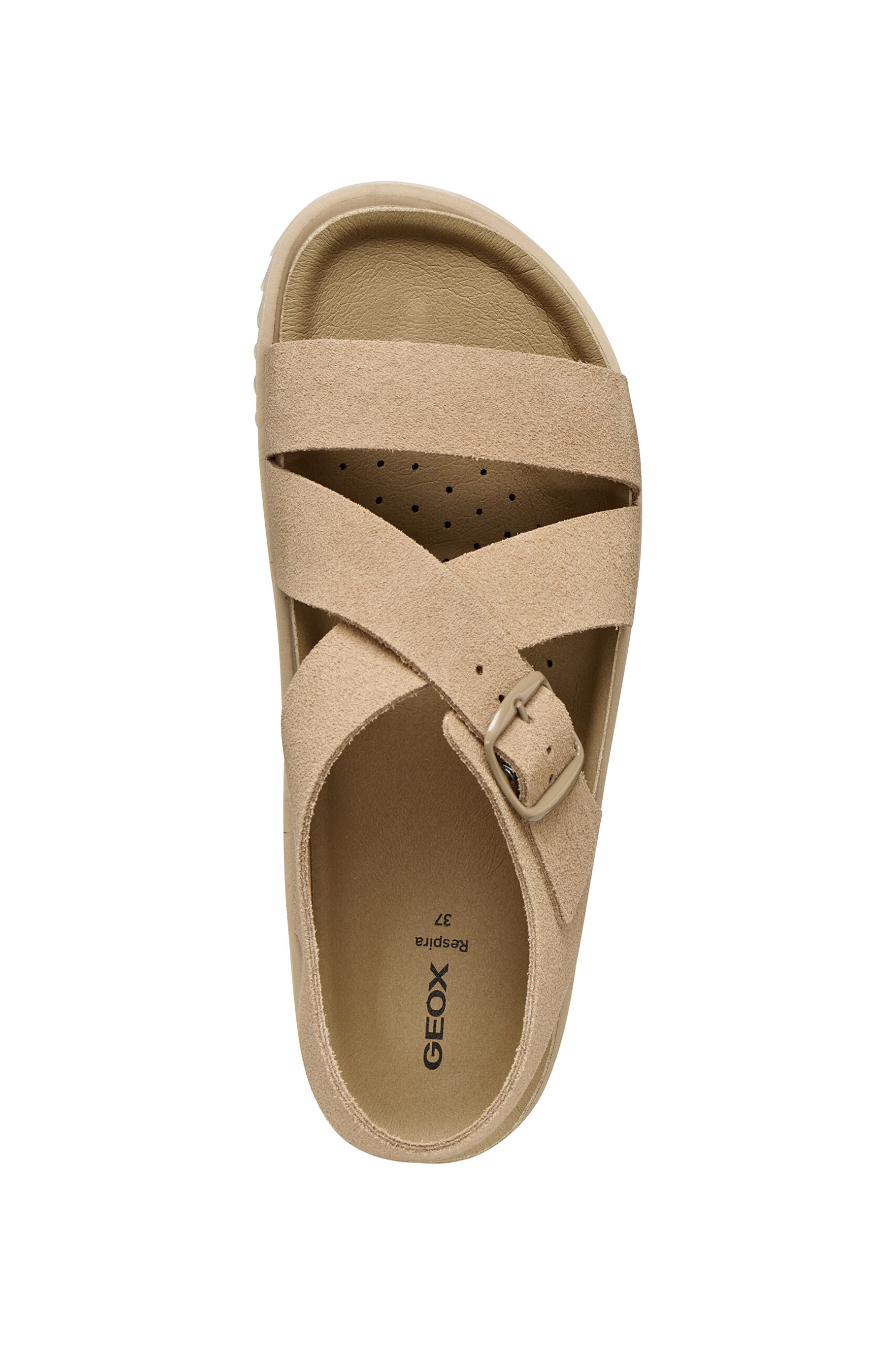 Geox Sandybett D658RB 00022 C6738 Μπεζ Γυναικεία Πέδιλα - Image 7