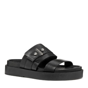 Geox Adelash D65ARF 00043 C9999 Μαύρα Γυναικεία Πέδιλα